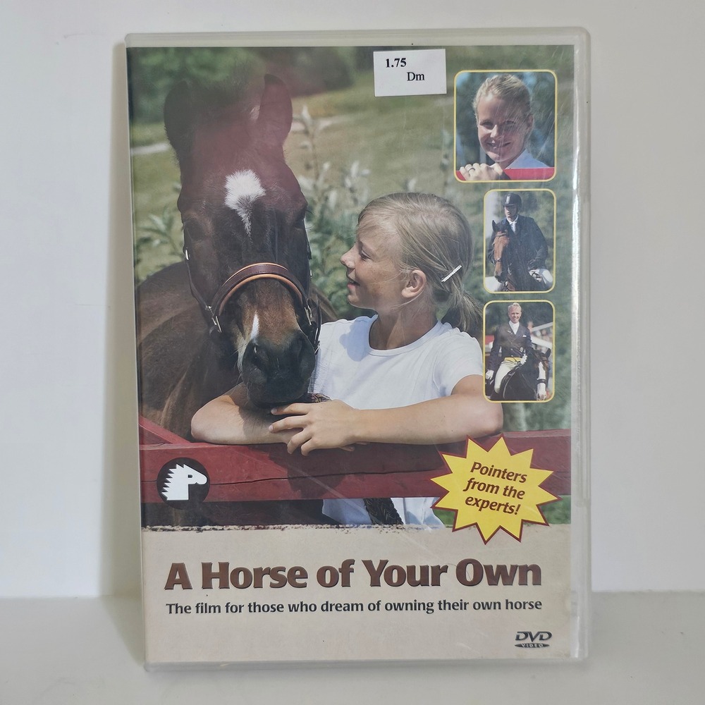 A Horse of Your Own DVD 2005 Equestrian Horse Care Training Guide Region 1